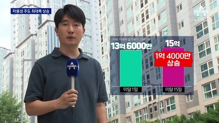 2년여 만에 서울 아파트값 최대폭 상승…‘마용성’이 주도