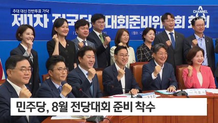 민주당, 당대표 추대 대신 ‘찬반 투표’로 가닥