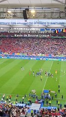 SURRÉALISTE: Les supporters belges sifflent, Kevin De Bruyne craque complètement !