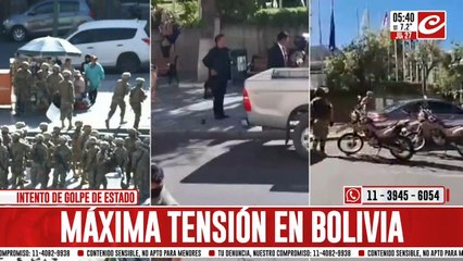 Intento de golpe de Estado en Bolivia: conocé todos los detalles