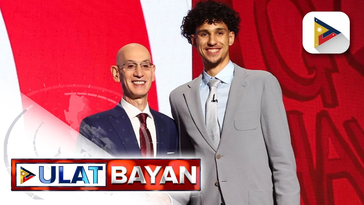 Zaccharie Risacher ng France, no. 1 sa 2024 NBA Rookie Draft