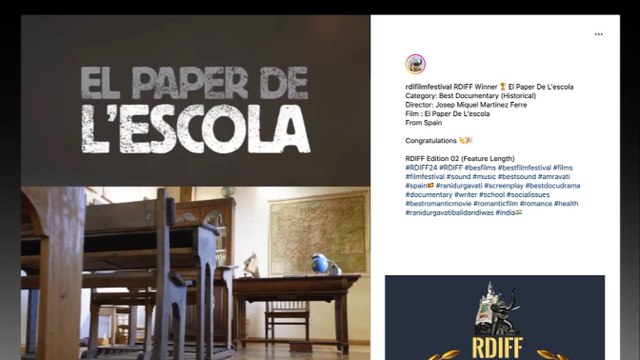 Josep Miquel Martínez, director del documental en Radio Villena SER