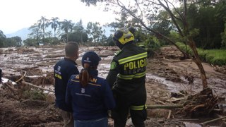 Intensifican la búsqueda de los desaparecidos por avalancha en Venecia y Fredonia, Antioquia