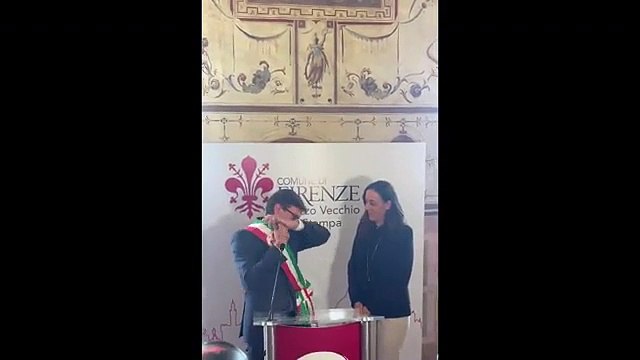 Firenze, il passaggio di consegne tra Dario Nardella e Sara Funaro