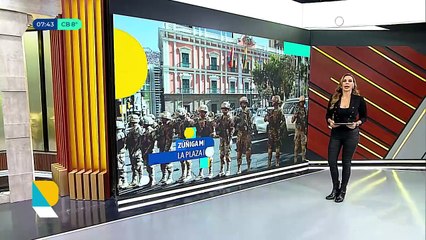 Tuto Quiroga se refiere a la toma militar de la plaza Murillo