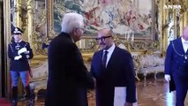 Mattarella riceve Sangiuliano e alcuni dirigenti del ministero della Cultura