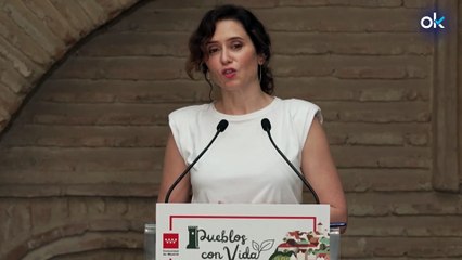 Ayuso lanza un plan para revitalizar los pueblos de menos de 20.000 habitantes