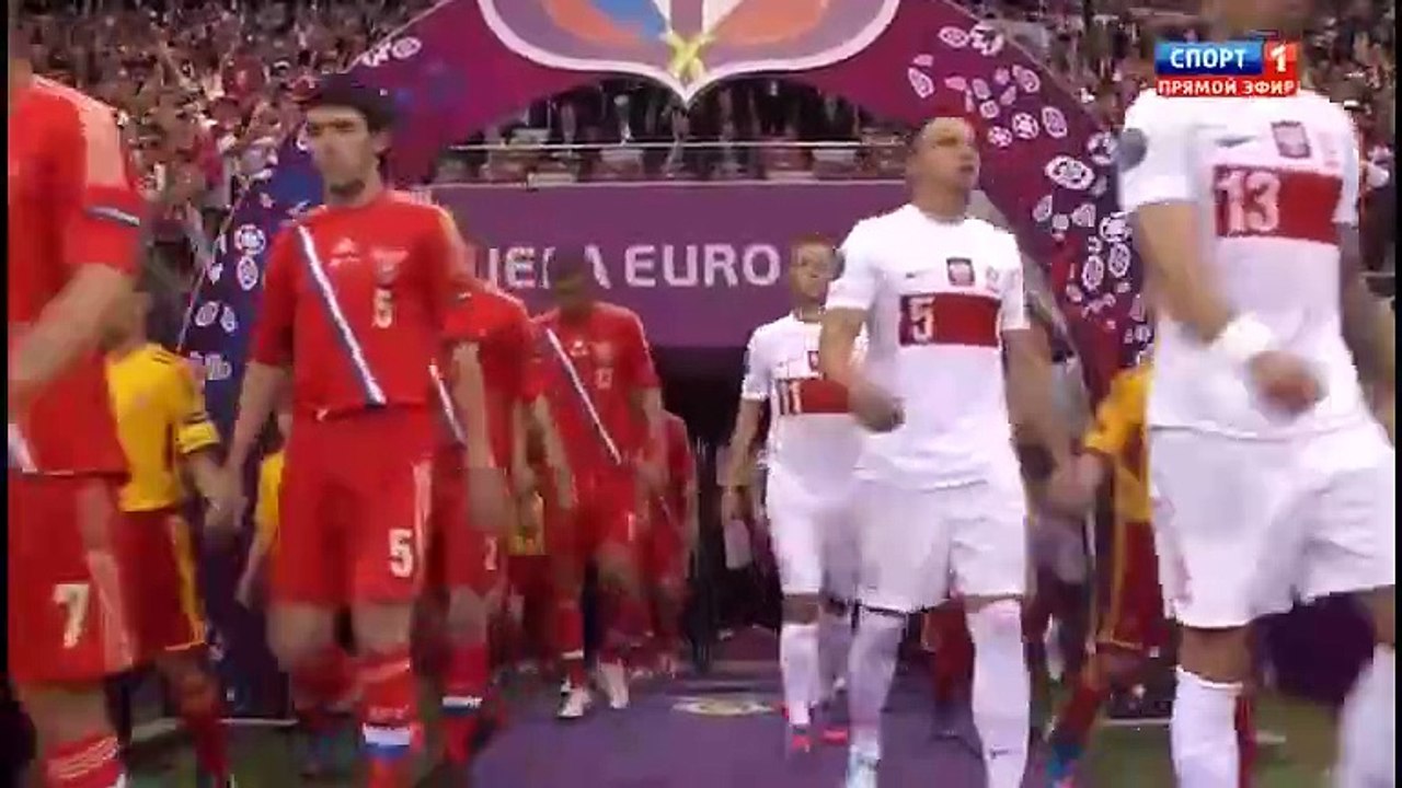Poland vs Russia 2012 - 1.Half