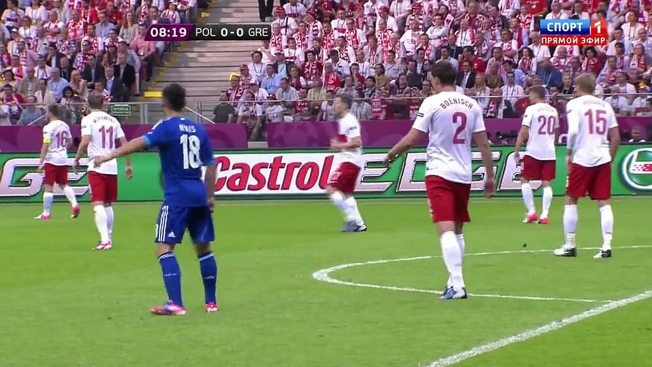 Poland vs. Greece 2012 - 1.Half