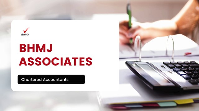 We are BHMJ Associates Chartered Accountants
