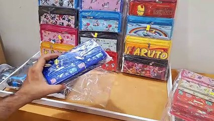 Unboxing and Review of Pencil Box Case Pouch Perfect For School, College, And Office Use By Teens, Girls, Adults, And Students