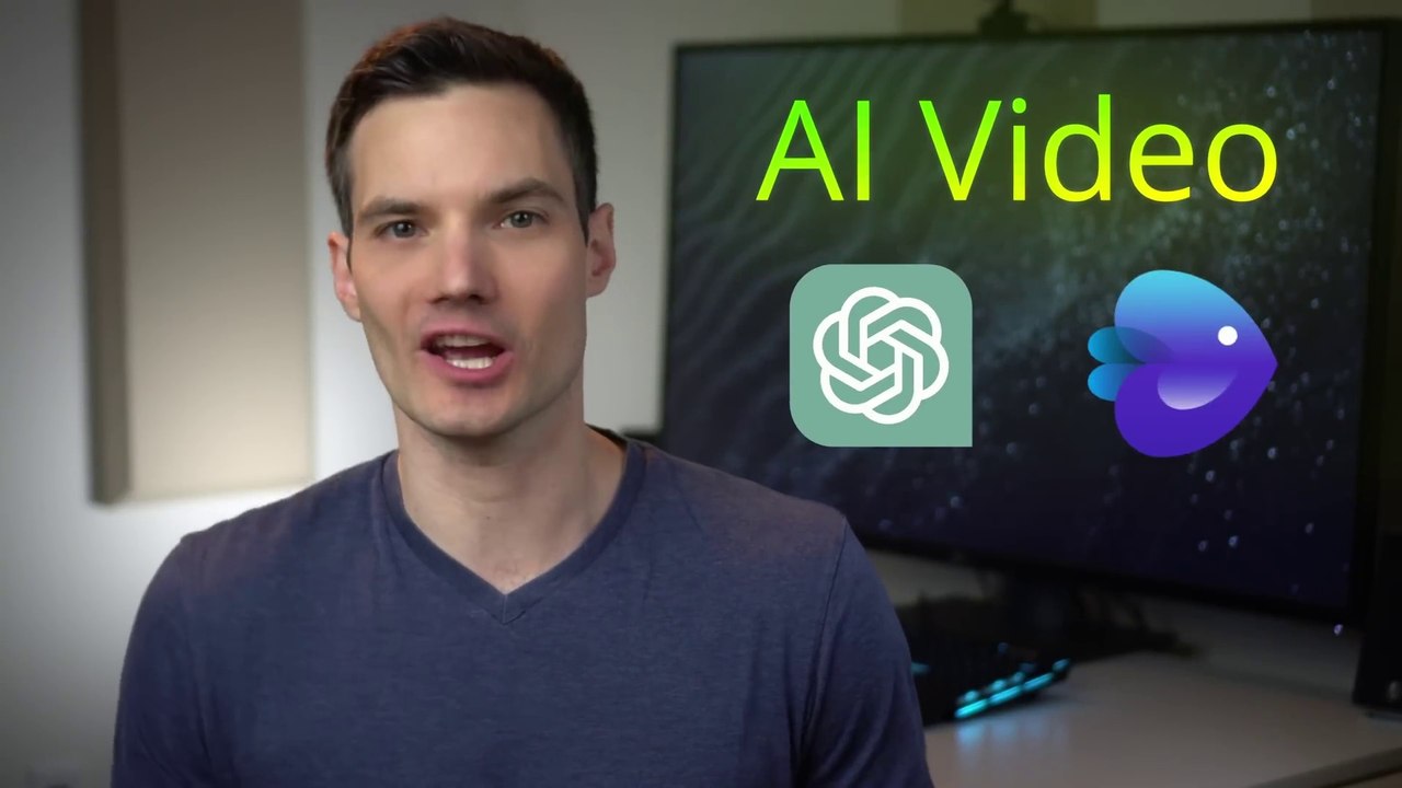 How to Make AI Video _ ChatGPT _ invideo ai Automation ai voice generator website ai image generator