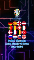 Daftar Tim yang Lolos Babak 16 Besar Euro 2024