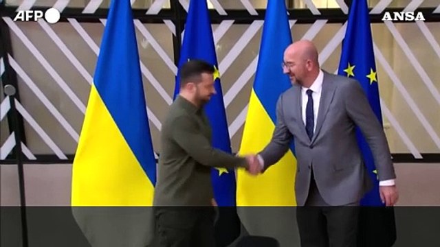 Guerra Ucraina, Zelensky a Bruxelles per accordo di sicurezza con l'Ue