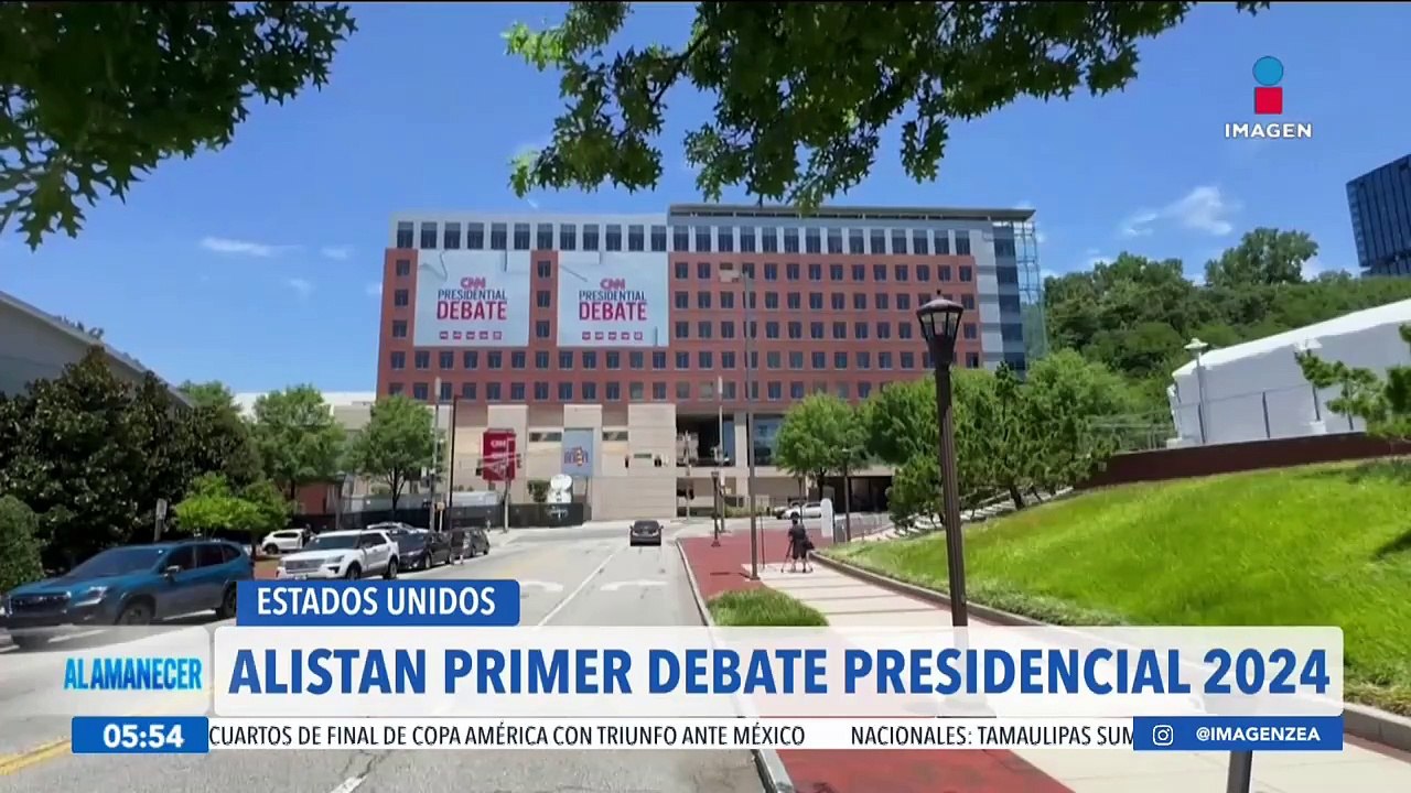 Hoy se llevará a cabo el primer debate presidencial 2024 en Estados Unidos