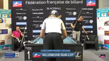 Blackball Masters - TN n°5 - Finale - Lambert contre Beaufils