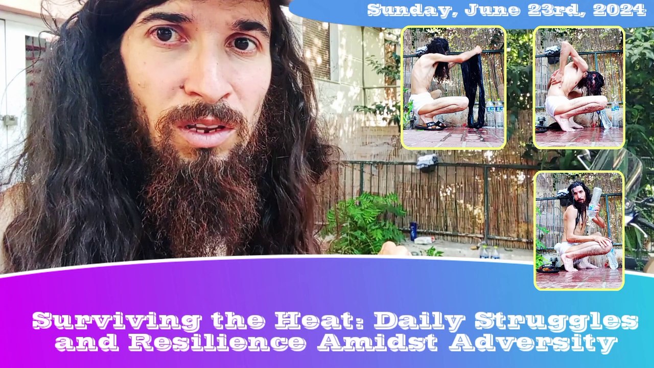 Surviving the Heat: Daily Struggles and Resilience Amidst Adversity