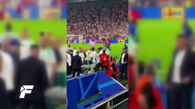 Ronaldo'nun üstüne uçtu! Gürcistan - Portekiz maçına damga vuran görüntü...