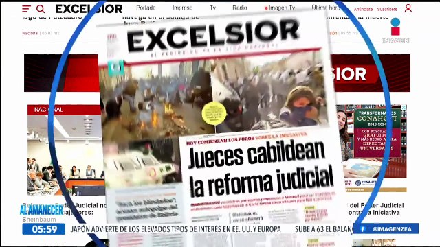 Primeras planas de los periódicos | 27 de junio de 2024