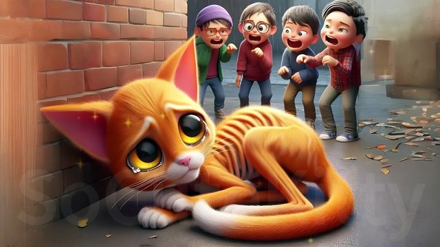 The beautiful friendship between the orange cat and the white mouse #cat #socutekitty #aicats #ai