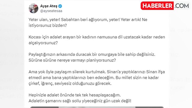 Kemal Sunal repliğiyle yapılan bel altı paylaşım Ayşe Ateş'i isyan ettirdi: Yeter ulan, yeter!