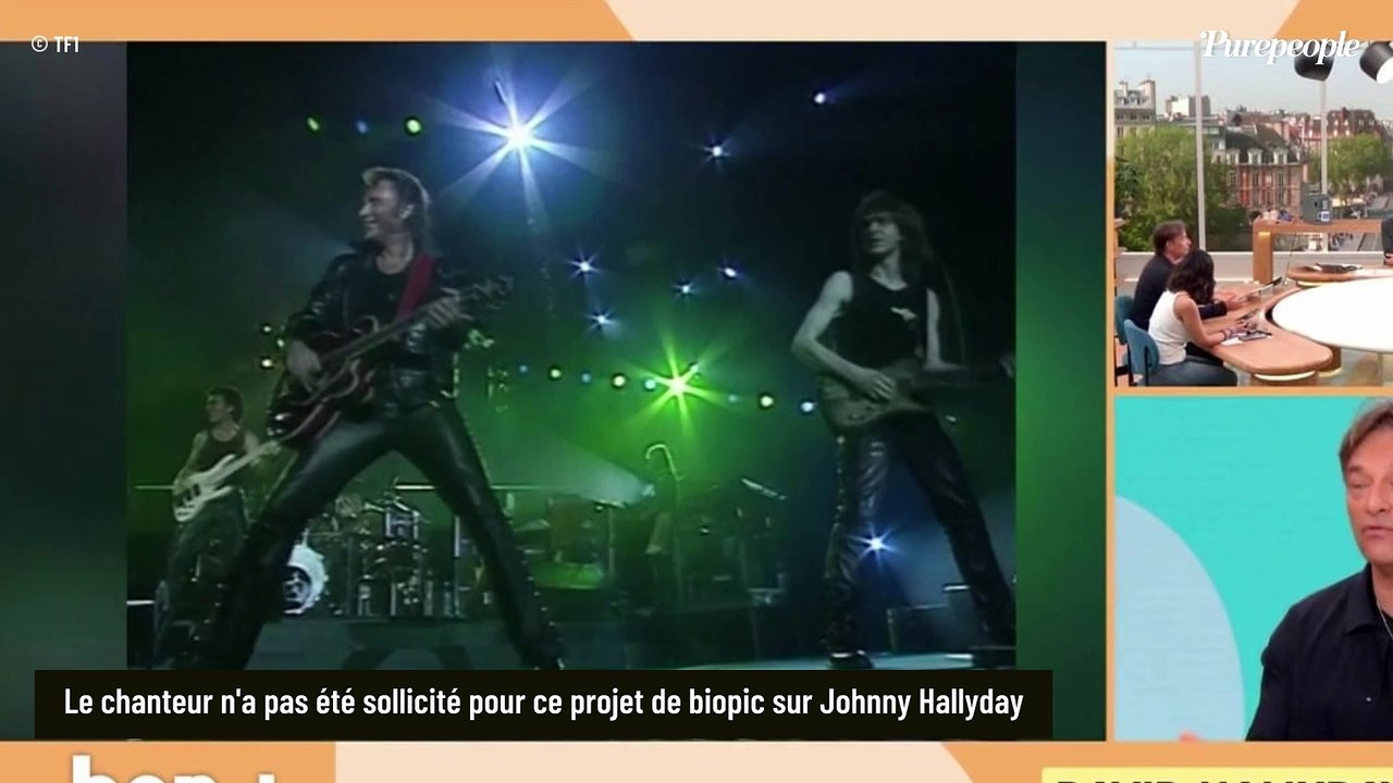 David Hallyday écarté du biopic sur Johnny Hallyday : son avis bien tranché sur le projet, "c'est difficile..."