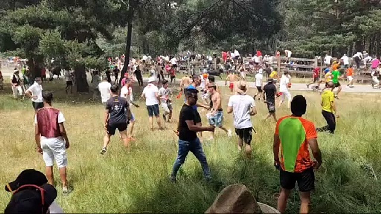 Llegando al descansadero del Pinarcillo