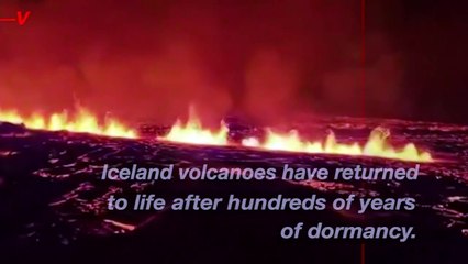 Dormant Iceland Volcanoes Return To Erupting