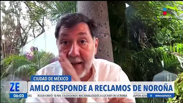 López Obrador responde a los reclamos de Gerardo Fernández Noroña