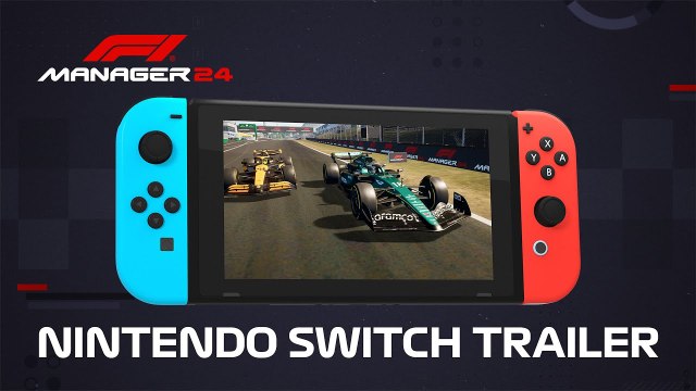 F1 Manager 2024 annoncé sur Nintendo Switch