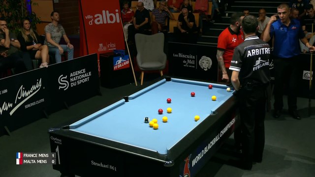 Mondial de billard blackball - Finale par équipes hommes