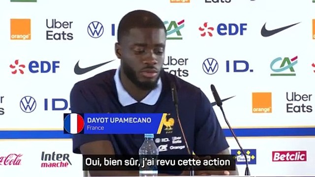 Upamecano sur le pénalty concédé face à la Pologne : J'aurais pu faire mieux