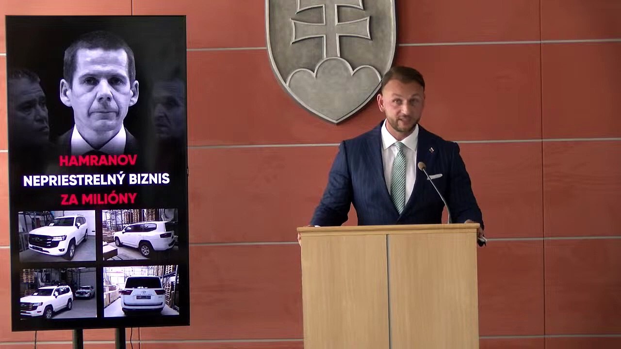 ZÁZNAM: M. Šutaj Eštok: ÚIS preveruje postup pri nákupe pancierových policajných áut