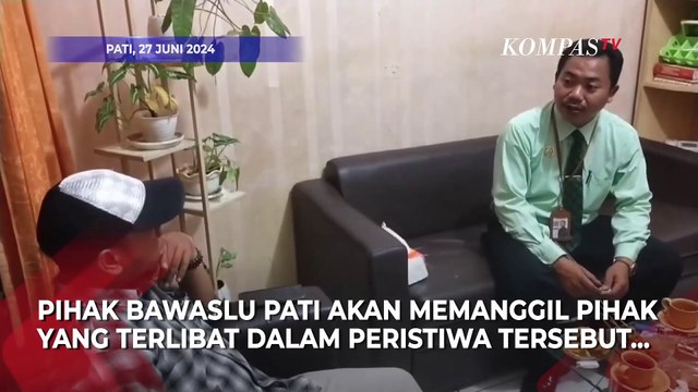 Bawaslu Pati Usut Masalah Kades Dukung Kapolda Jateng Irjen Ahmad Luthfi