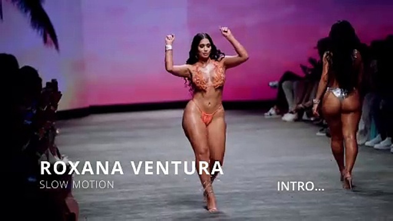 Best of Roxana Ventura in SLOW MOTION _ Miami Swim Week 2023