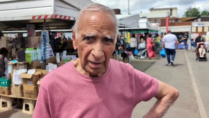 Bilston shoppers have their say on the General Election