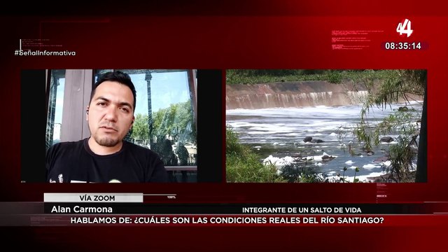 ¿Cuáles son las condiciones reales del Río Santiago? habla Alan Carmona