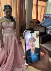 Me vesti de Quinceañera y asi reaccionaros mis muchachos 