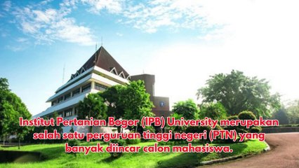 10 Jurusan Kuliah IPB Paling Diminati di SNBP 2023, Acuan Daftar 2024