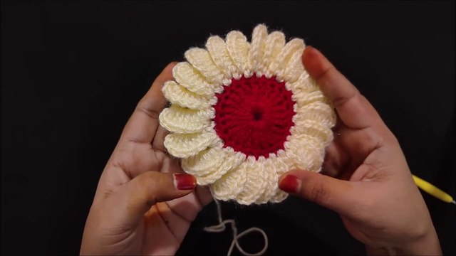 woolen flower design | easy phool kaise banaye | crochet flower #gate ka design #toran design #toran