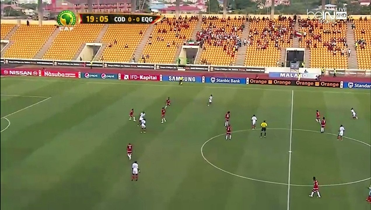 CAF Africa Cup 2015 Game for 3. - DR Congo vs Equatorial Guinea - 1.Half