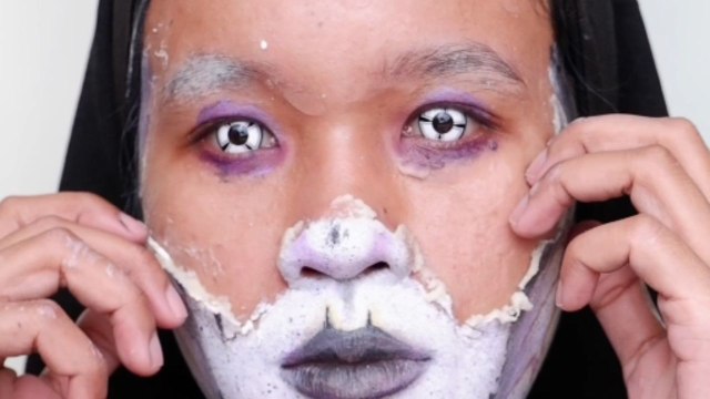 ASMR makeup removal with soothing sounds for pure relaxation