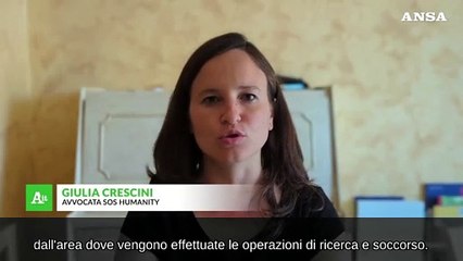 Migranti, la legale di Sos Humanity: "La Libia non puo' coordinare i soccorsi"