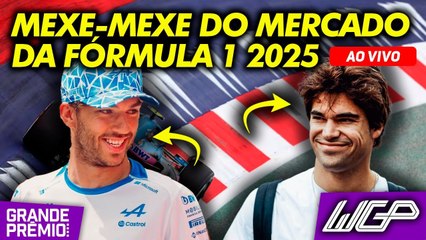 GASLY na ALPINE e STROLL na ASTON MARTIN: GRID da F1 2025 esquenta e MEXE COM MERCADO | WGP