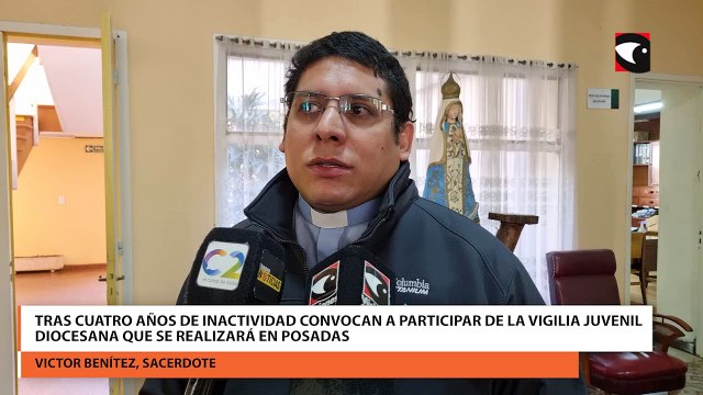 Tras cuatro años de inactividad convocan a participar de la Vigilia Juvenil Diocesana que se realizará en Posadas