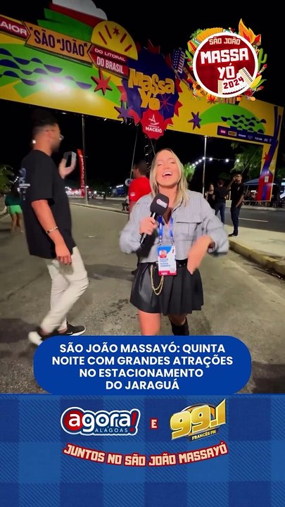 SÃO JOÃO MASSAYÓ: QUINTA NOITE COM GRANDES ATRAÇÕES NO ESTACIONAMENTO DO JARAGUÁ