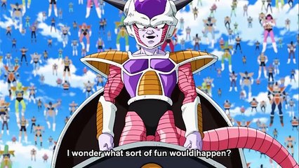 Frieza underestimates Goku's power