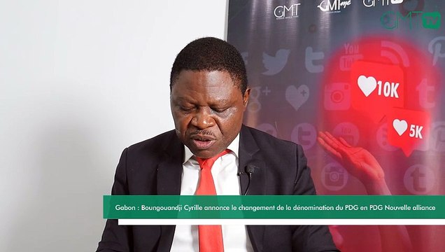 [#Exclusif] Gabon : Boungouandji Cyrille annonce le changement de la dénomination du PDG en PDG Nouvelle alliance