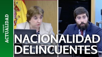 Vox, a la presidenta de RTVE: "¿Por qué ocultan la nacionalidad de los delincuentes?"