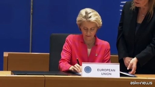 Ue e Ucraina firmano accordi sicurezza, 1,9 mld di aiuti